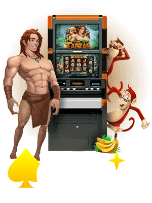 Biểu tượng điện thoại di động với giao diện game